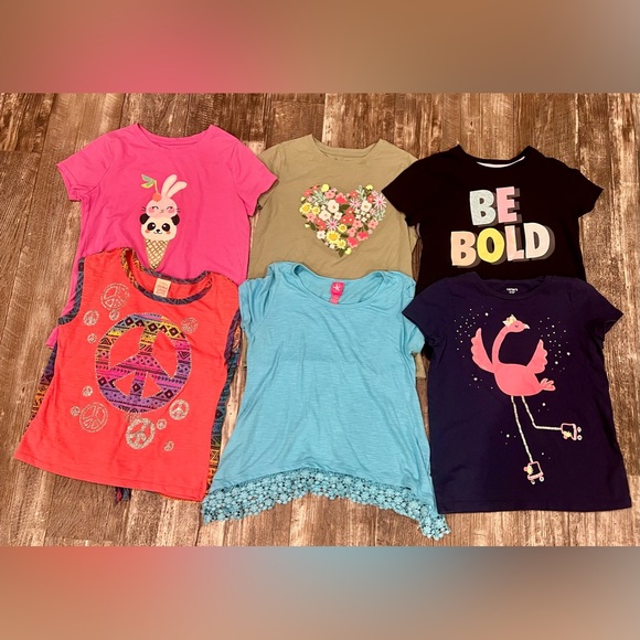 Girls Size 10-12 Shirt Bundle - Picture 1 of 5